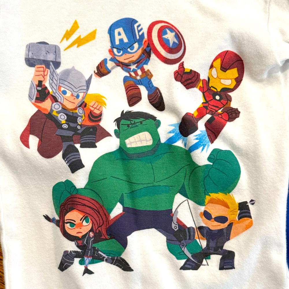 Baby Gap Kids Pajamas Marvel Characters Size 3T